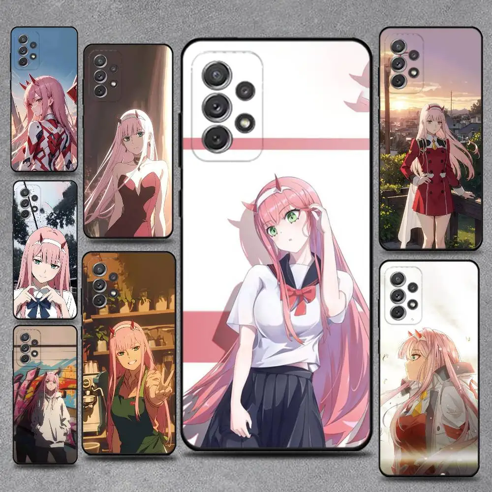 

Zero Two Darling In The FranXX Phone Case For Samsung S25,S24,S21,S22,S23,S30,Ultra,S20,Plus,Fe,Lite,Note,10,9,5G Black Cover