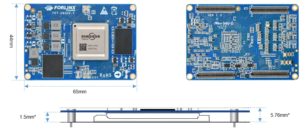 

FET-D9360-C System on Module SemiDrive D9 Pro