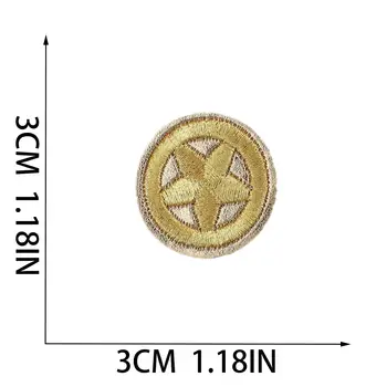 非常漂亮的魔鬼氈戰術臂章,士氣趣味表情包語錄鉤環扣刺繡貼紙徽章,適用於背包、MOLLE帽、牛仔褲 10 最佳銷售 牛仔褲補丁 - №4