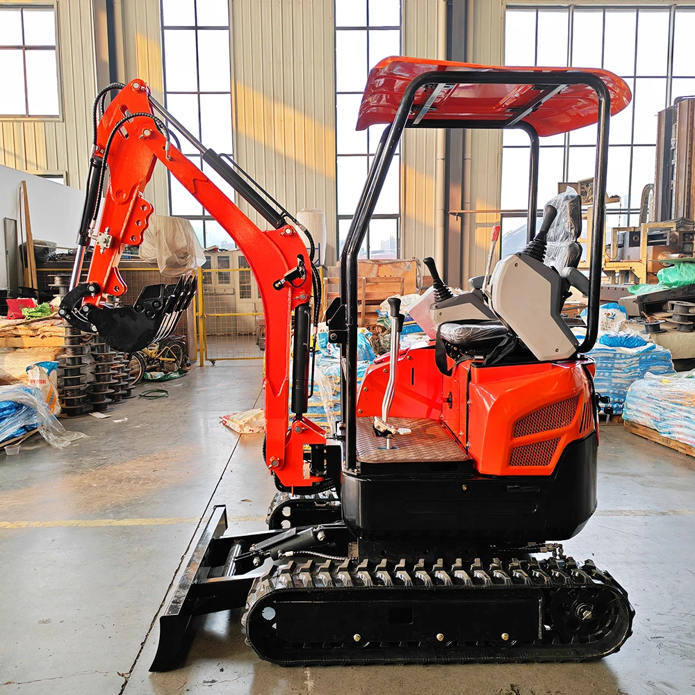 Diesel Mini Excavator 1.8 Ton Compact Hydraulic Crawler Machine EPA Engine CE Approved Rubber Track Quick Hitch OEM Manufacturer