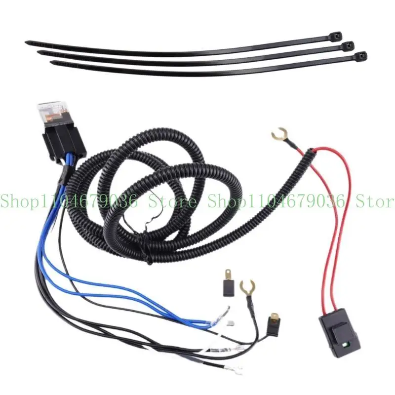 

652F Clear Turn Light Wiring Packae Universal Car Horn Wiring Auto Horn Wire