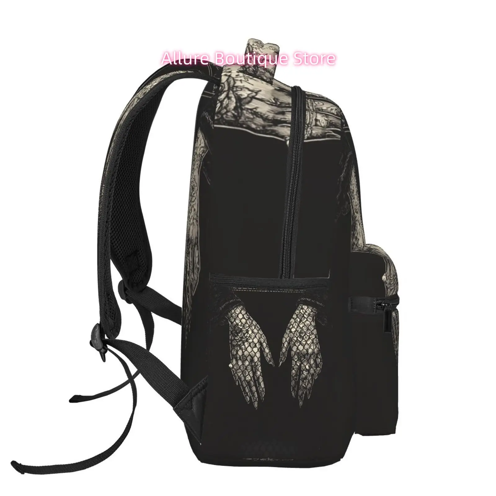Tattoo Hand Pattern Full Color Printing Backpack, Shoulder Strap Back and Waist Protection Design Backpack, Fashionable Men and