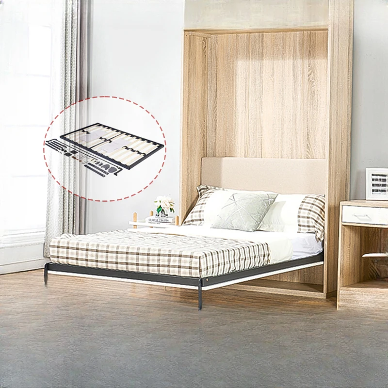 Foldable Invisible Bed Hardware Multifunctional Murphy Bed Upside-Down Wall Bed Accessories Wardrobe Upside-Down