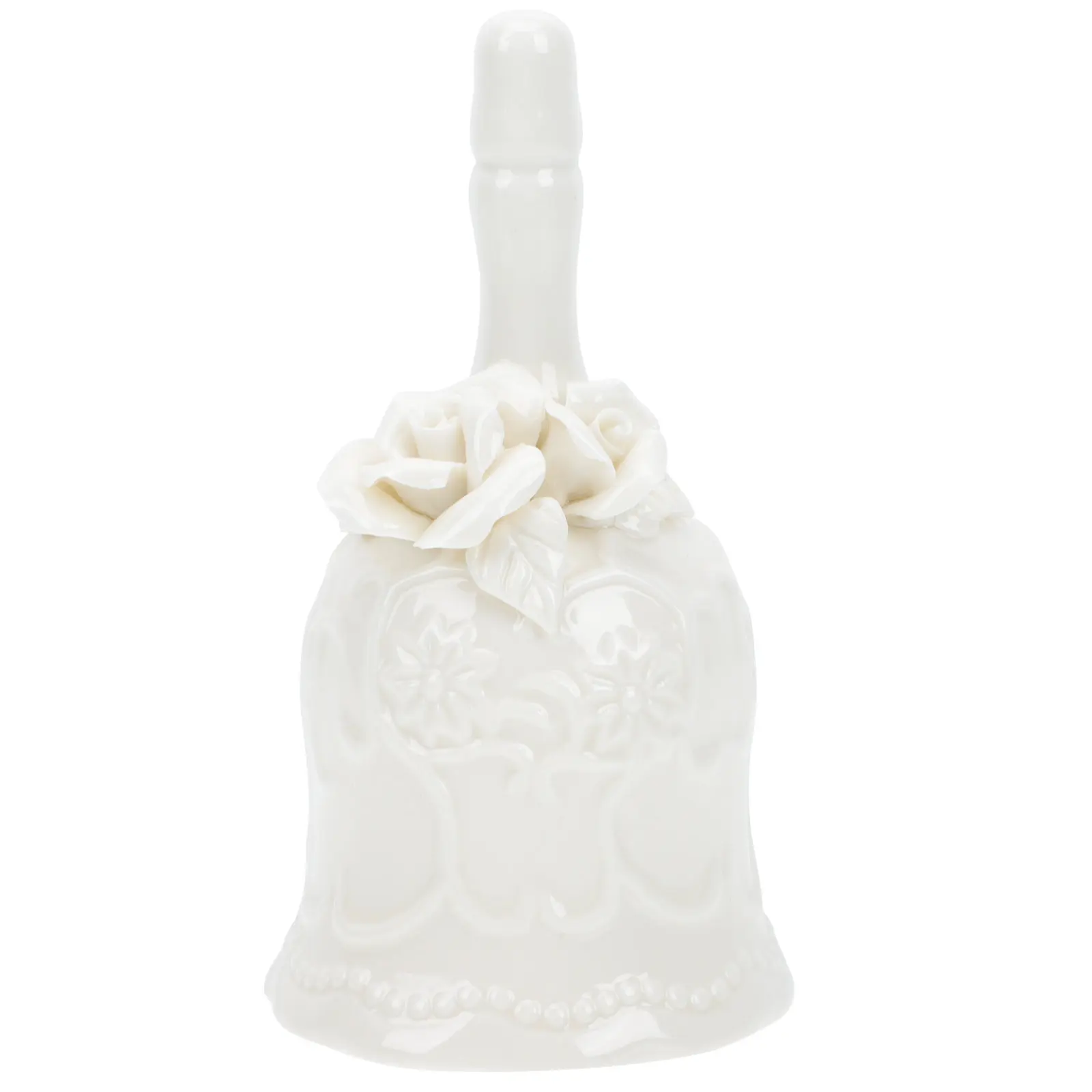 Exquisite Handcrafted Ceramic Restaurant Call Bell with Crisp Clear Ring Sound for Bar Cafe Home Decor Desktop Ornament Service