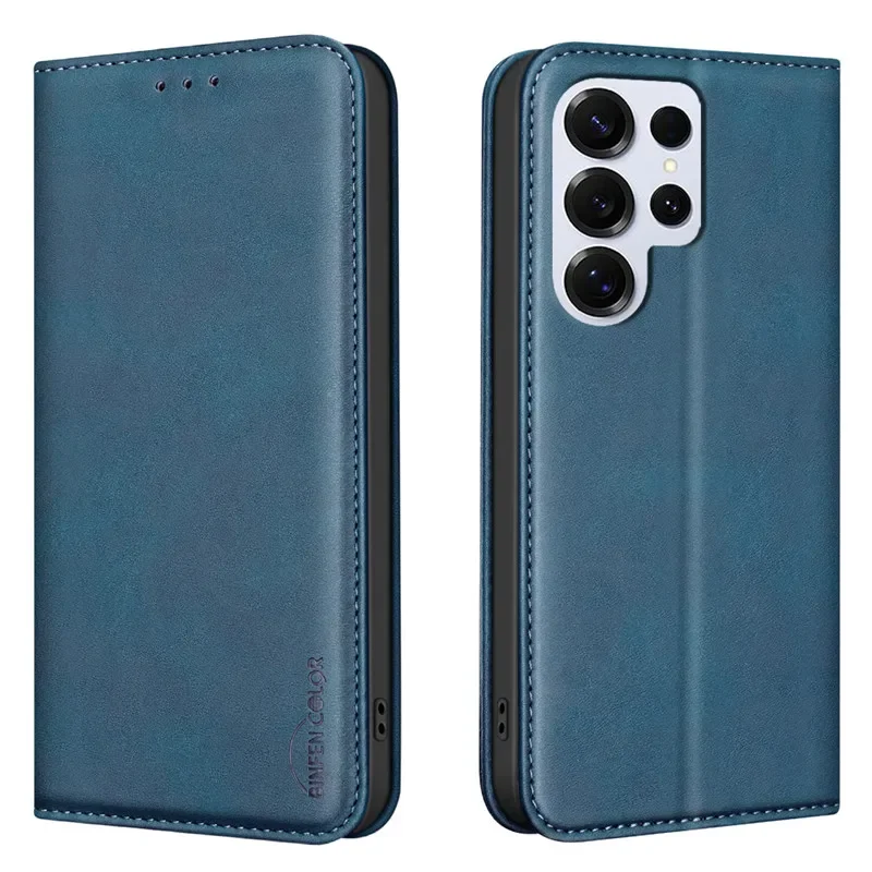 Luxury Magnetic Flip Leather Phone Case For Samsung Galaxy S23 S22 S21 Ultra Lite Plus FE 5G Coque Wallet Anti-theft Cover Cases