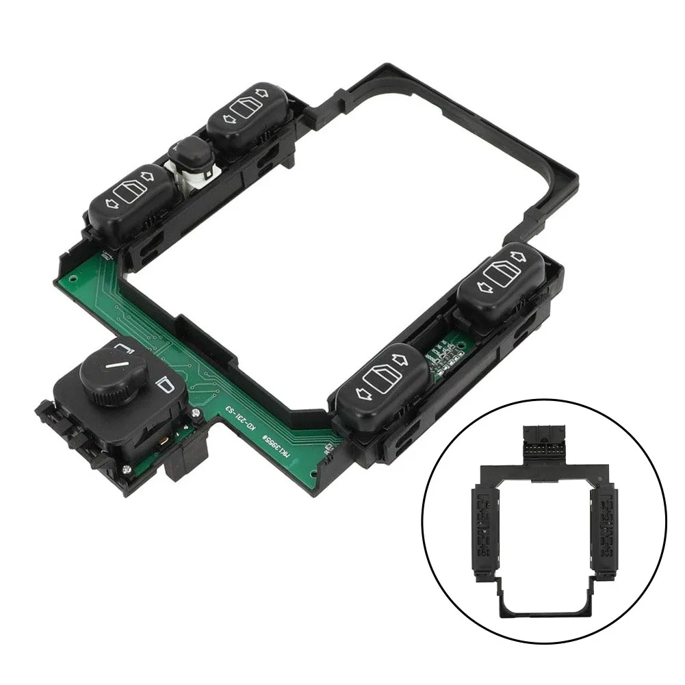 Auto Window Control Window Master Switch For Car Window Repair Practical Design Plastic Material Wear Resistant Non Deformation