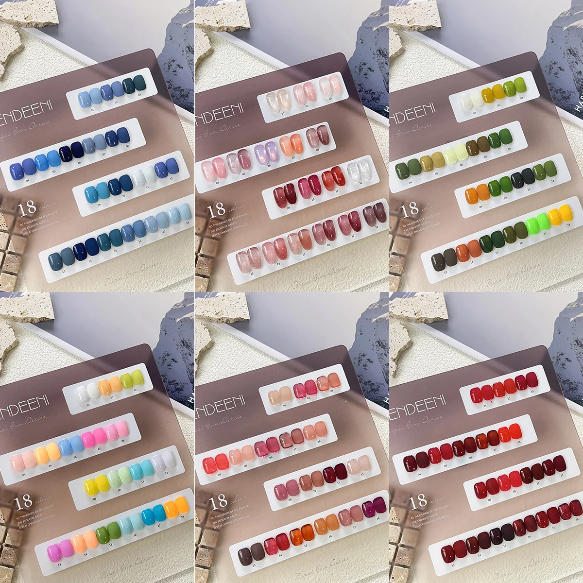 

Нетоксичный УФ-гель VENDEENI, однотонный, 18 цветов, неоновый гель-лак для ногтей, набор гель-лаков для ногтей под частной торговой маркой, товары для рукоделия, салон
