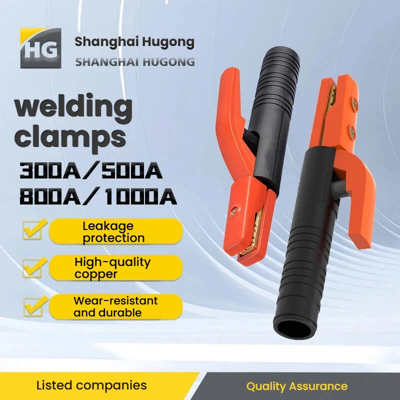 

Heavy Duty Welding Electrode Holder 300A Professional Arc Welding Clamp Brass Lead Cable Clamp Sticks Welder Tool Kit