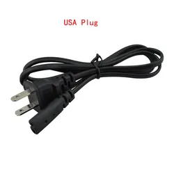 Cable de alimentación universal de 1,5 m para PS2, PS3 Slim, PS4, Xbox Fire ox, 8 y ocho colas, calibre estadounidense