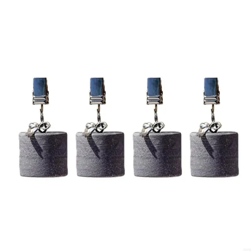H8WB Type Marble Tablecloth Stone Texture Metal Clips