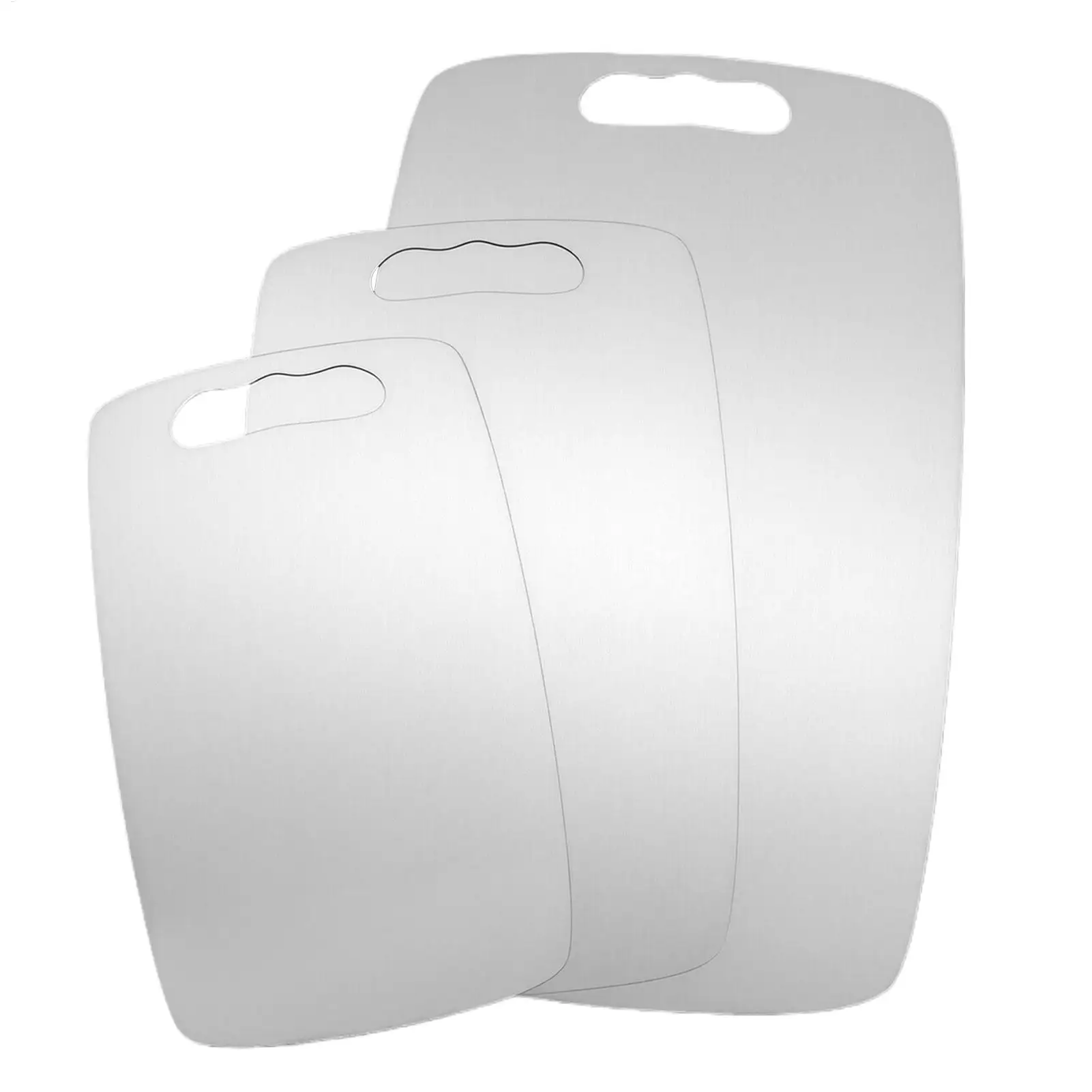 Meal Prep For Cutting - Metal Cutting Board Double Sided Stainless