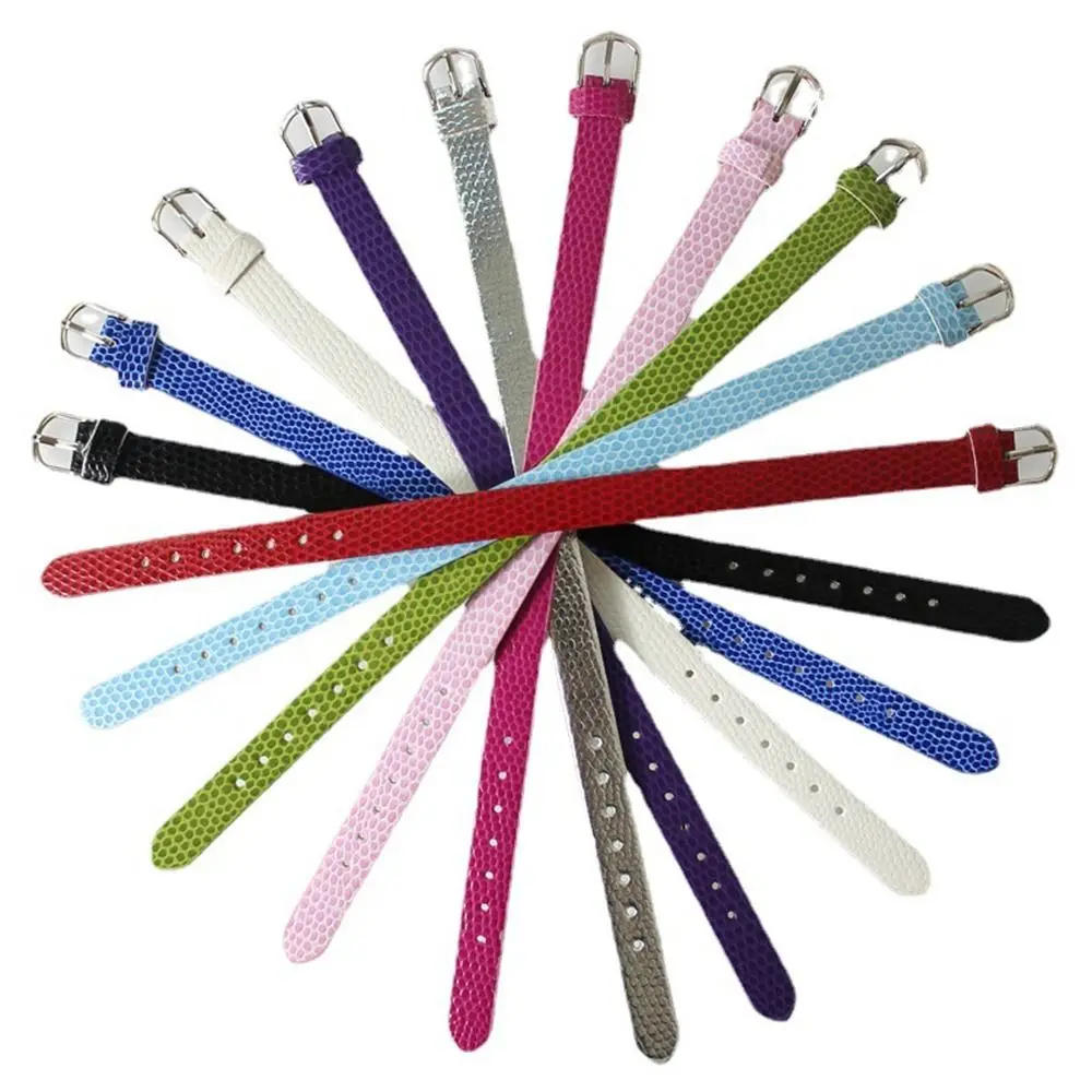 5 قطعة عالية الجودة سوبر أحزمة وسط صغيرة الجلود الاصطناعية 10*210 مللي متر حزام حقيبة لعبة طوق 20 سنتيمتر دمى القطن #5