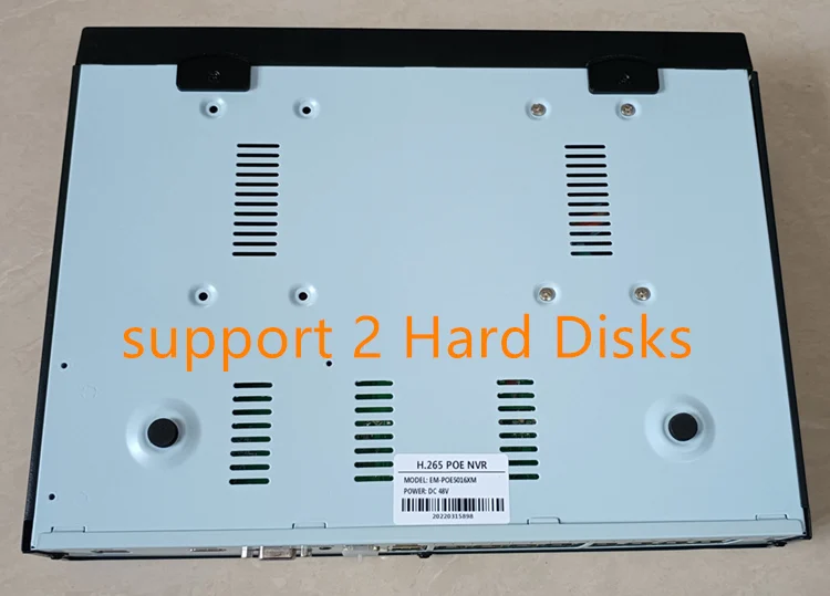 2021 رائجة البيع POE 4K NVR 16Ch H.265 P2P مسجل فيديو شبكة عرض عن بعد التسليم السريع في المخزون #3