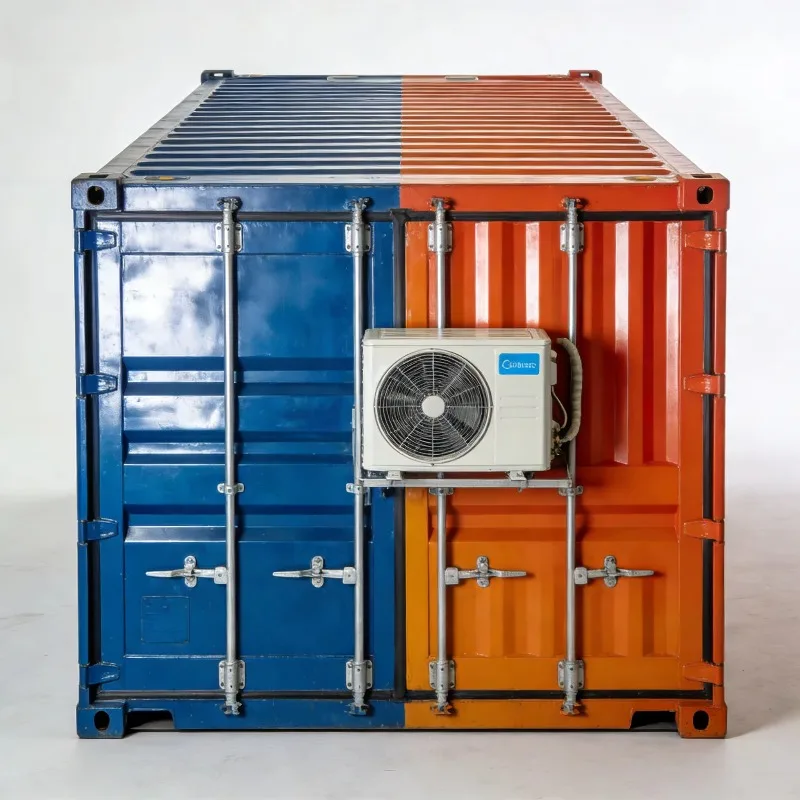 20FT Solar Cold Storage Container Energy Independent for Island Customized