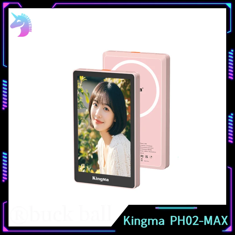 Kingma PH02 Max Selfie Stick Magnetic Selfie Live Streaming Vlog Display Screen Photo Samsung IPhone13 14 15 16 Pro MAX Custom