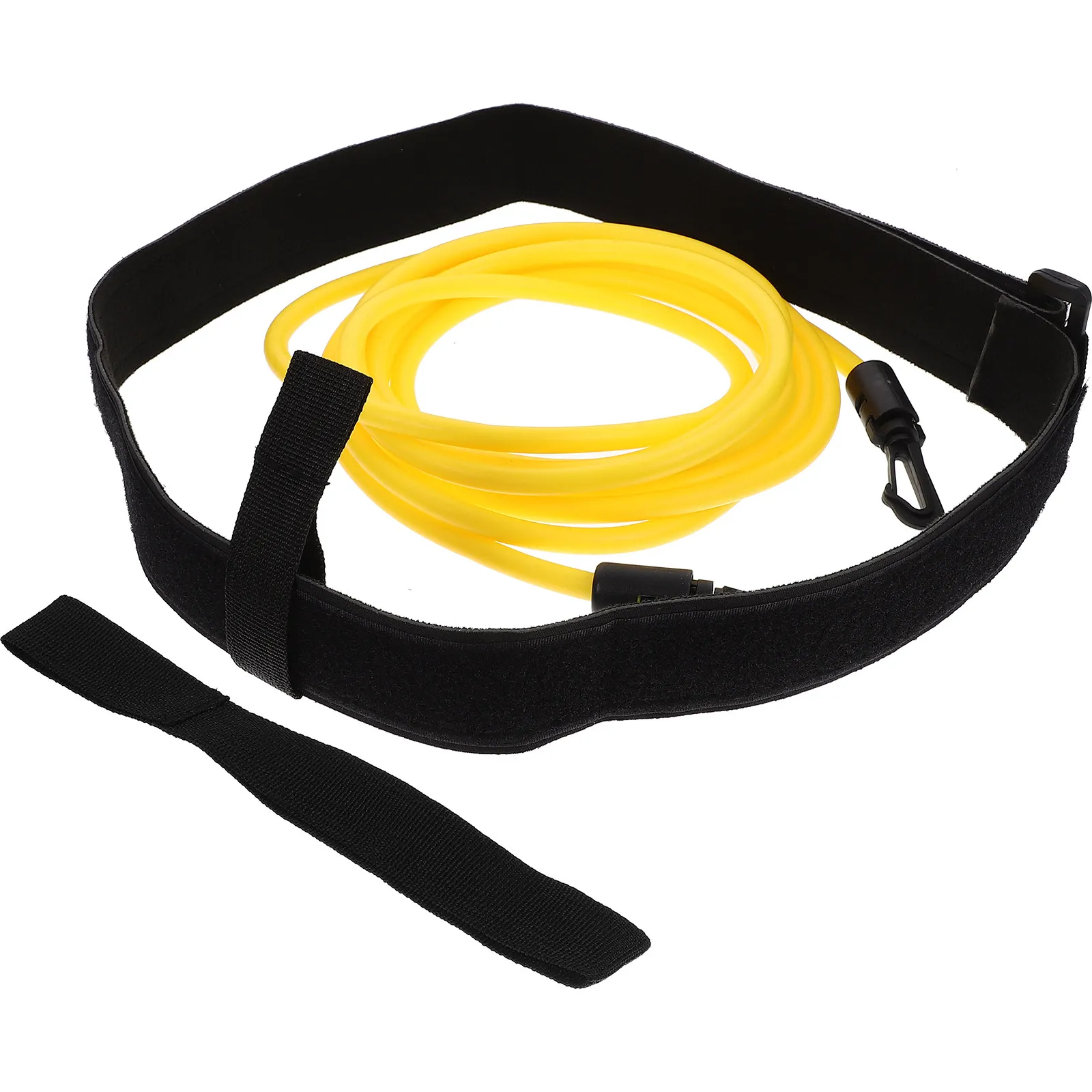1Set Swim Training Belt with Elastic Tether for Static Swimming in Limited Space Breaststroke Freestyle Backstroke Practice