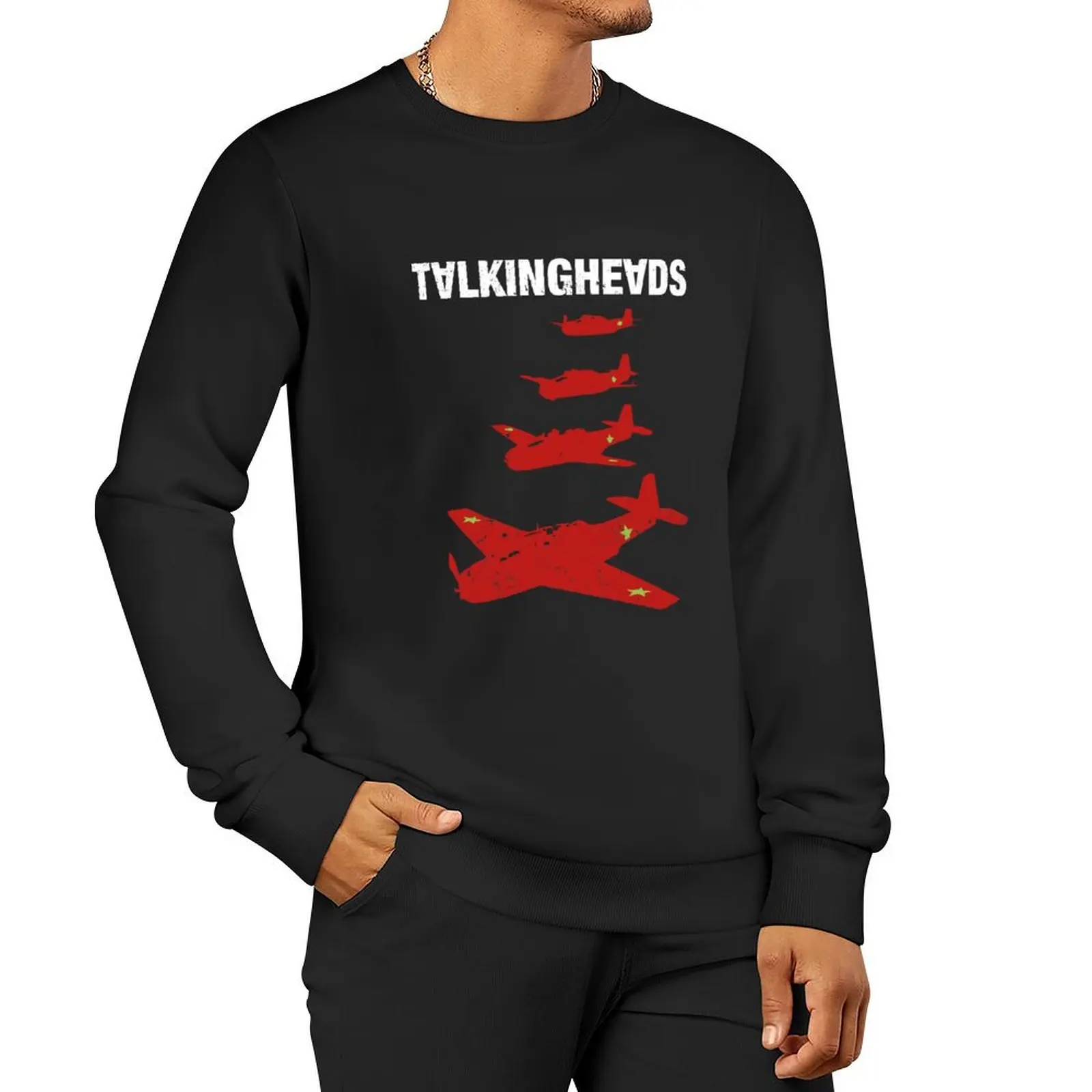 Talking Heads - Remain In Light Sweatshirt korean clothes blouse japanese style sweatshirts for men