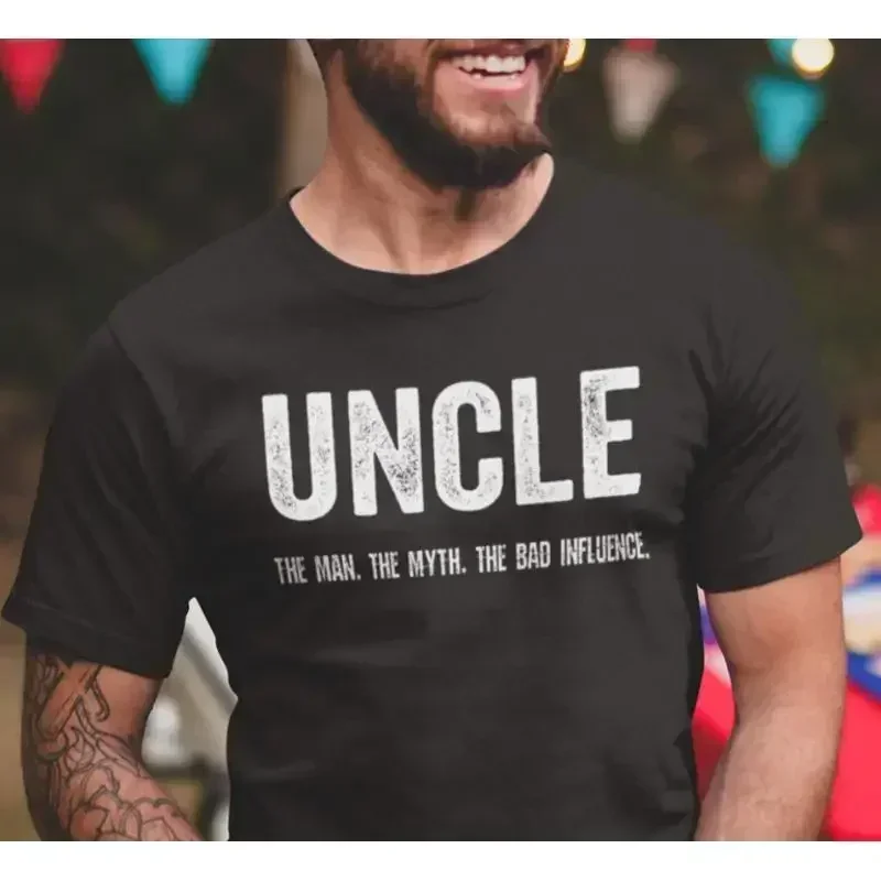T-shirt drôle de l'oncle The Bad Influence Sarcastic Family