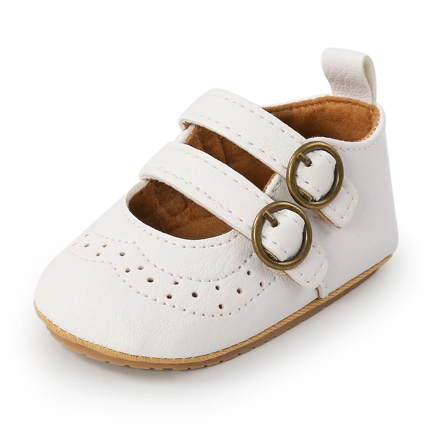 New Baby Girl Shoes Fashion Flower Flats Non-slip Newborn Toddler First Walkers Formal Sandals