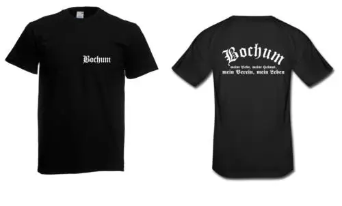 Herren T-Shirt Bochum I Fussball I Verein I Sprüche I Fun I Lustig bis 3XL