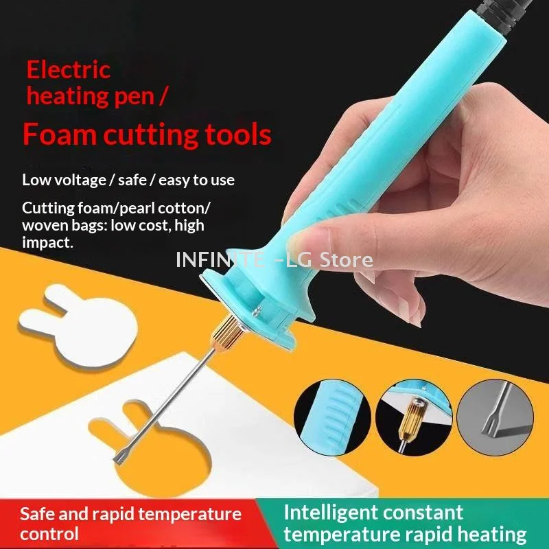 

Набор для резки пенопласта горячей проволокой своими руками: электрический резак-карандаш 50/100 мм и адаптер для пенопласта.