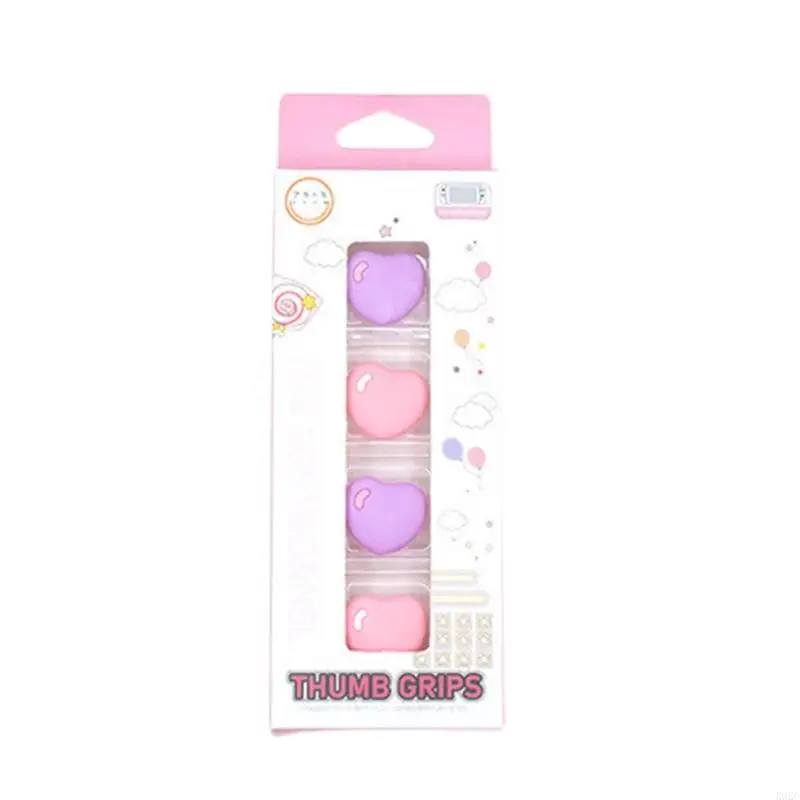 4Pcs Thumbstick Caps Cartoon Pattern Caps for NS2 Thumb Covers Game Controller Analog Caps K92C