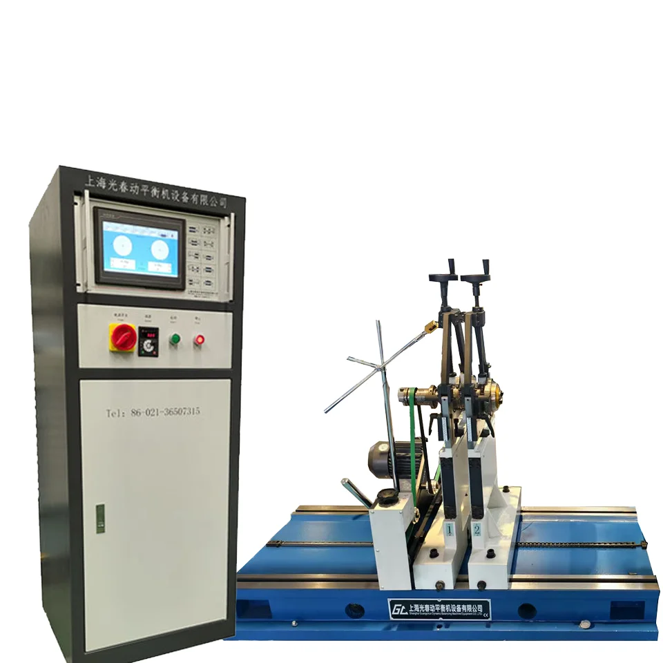Dynamic Balancing Machine for Spindles Rotors Motors Max Weight 160kg BT30 40 Spindle  Motorized Spindle 24000RPM