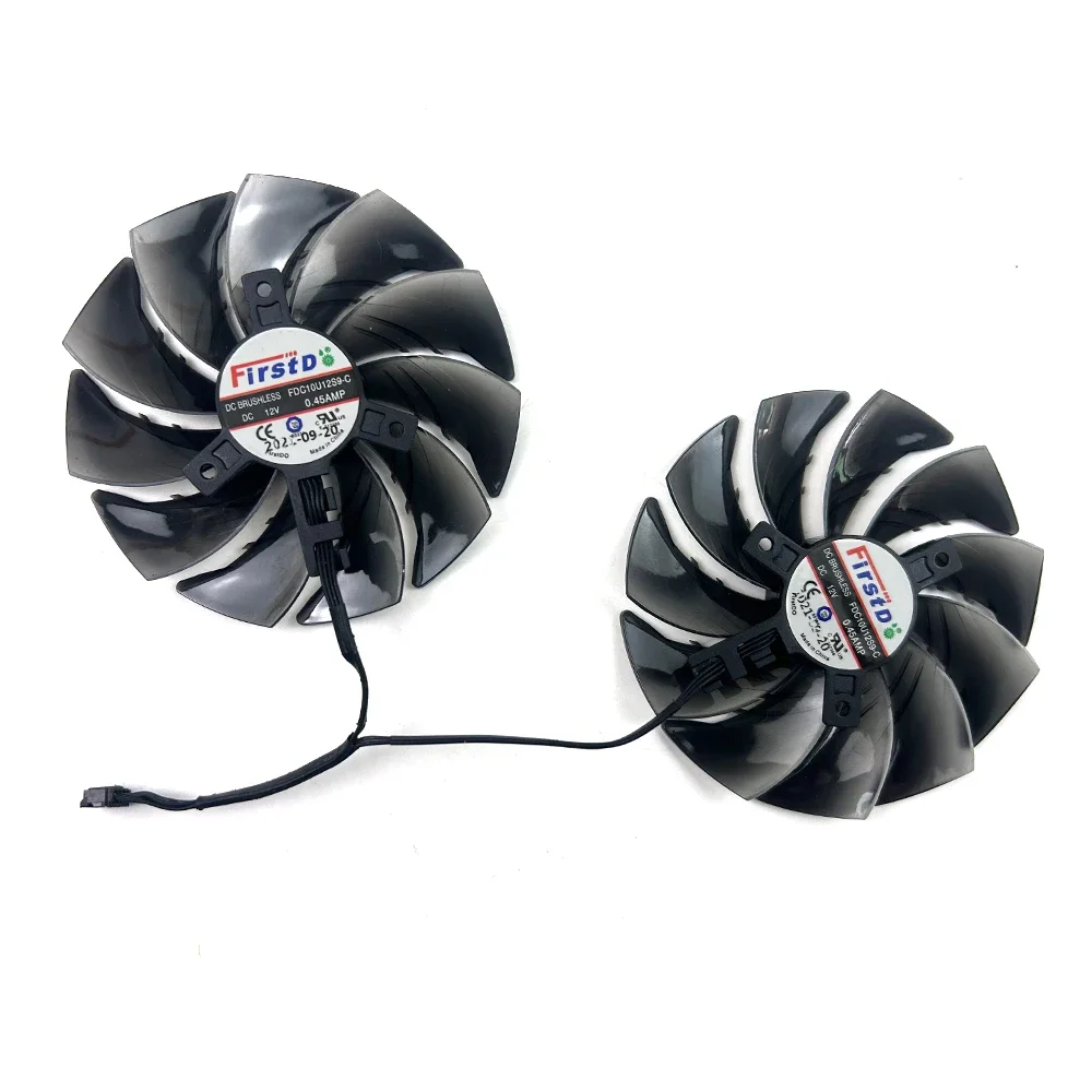 NEW Coling Fan 95mm 4pin FDC10U12S9-C RX6600 6700 XT GPU FAN Radeon Asrock RX6600 6700XT Arc B580 Challenger RX 7600 CL