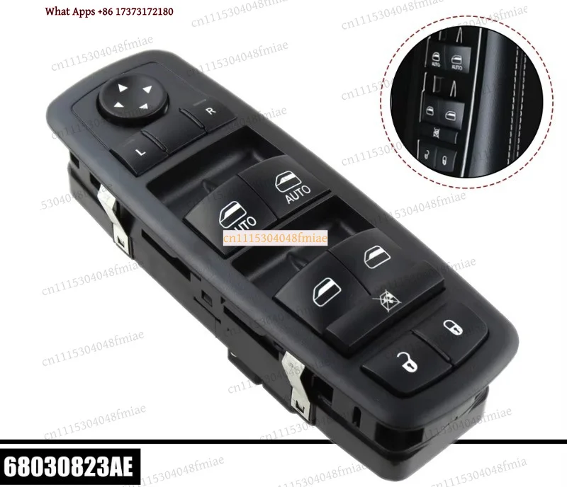 Front Left Power Window Switch 68030823AE 68030823AC For Dodge Durango Jeep Grand Cherokee 2011-2013
