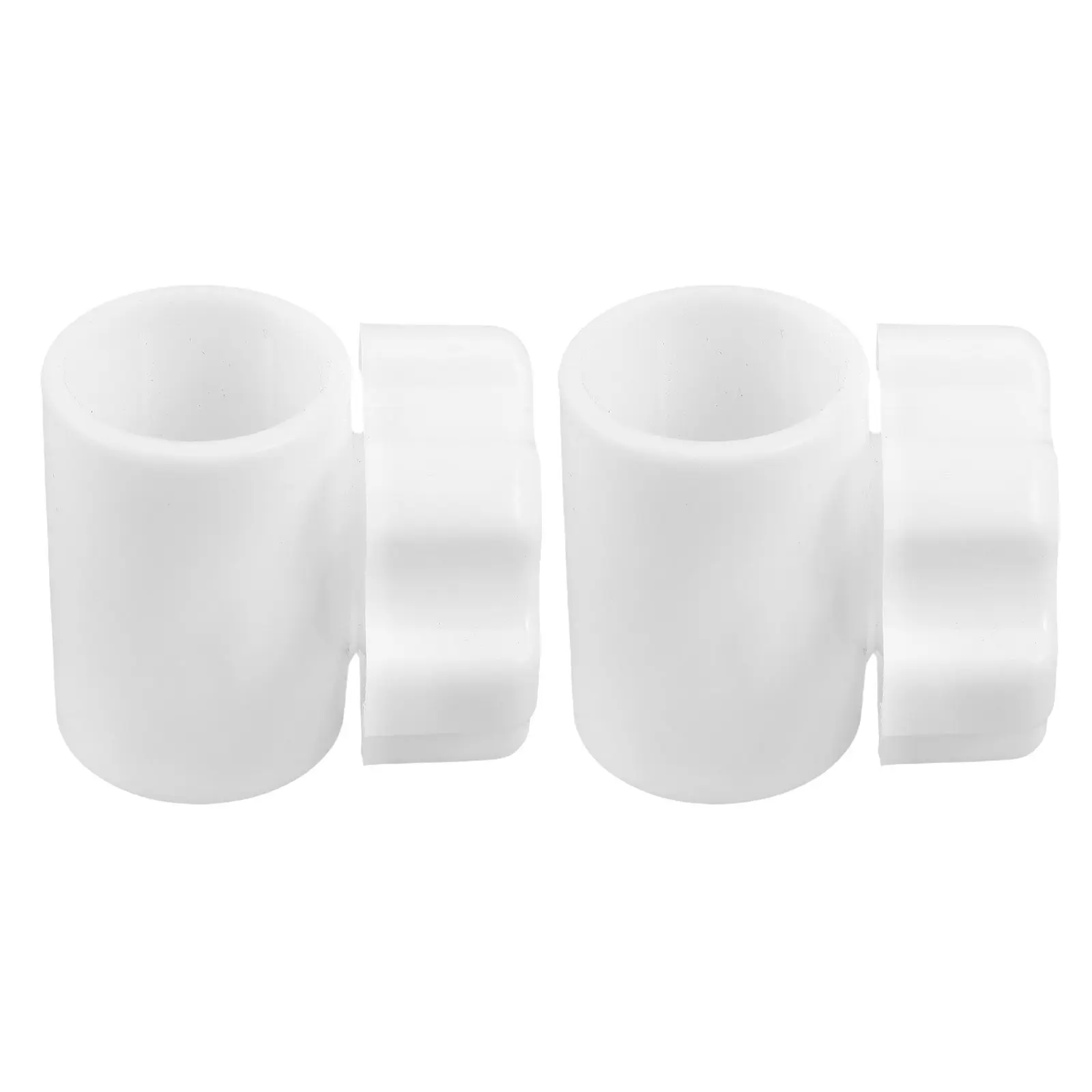2Pcs Umbrella Pole Connector Fastening Sleeves Outdoor Patio Parasol Repair Accessories Umbrella Stabilizer