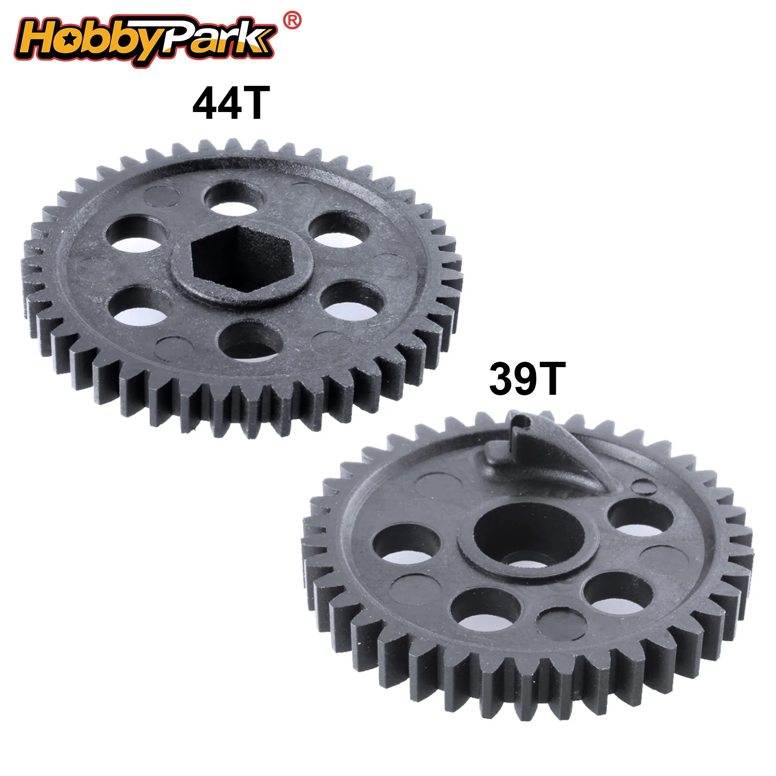 HobbyPark Spur Diff Main Gear 39T/44T for RC HSP 02040 1/10 Nitro On-Road Car 94102 94122 STR Spare Parts