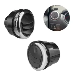 Universal Car Air Conditioner Deflector Outlet Round Air Vent Ducting Cover Outlet A/C Grille Deflector for RV Bus Truck Boat