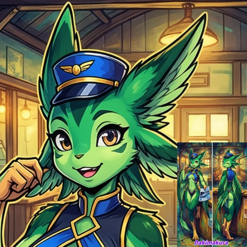 

Dakimakura Anime Pillow Case Furry Zephyr Double-sided Print Of Life-size Body Pillowcase Gifts