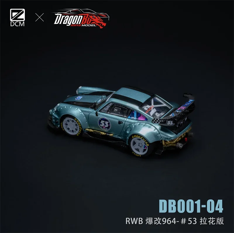 (Pre-order) D.BoModel & DCM 1:64 RWB964 gegoten modelauto