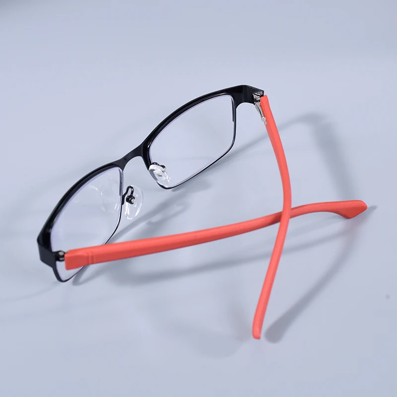 Edelstahl Lesebrille Männer Business Presbyopie Brille Männlich Anti Blau Licht Brillen Frühling Scharnier + 100 + 125 + 150 + 175 – Detail 13
