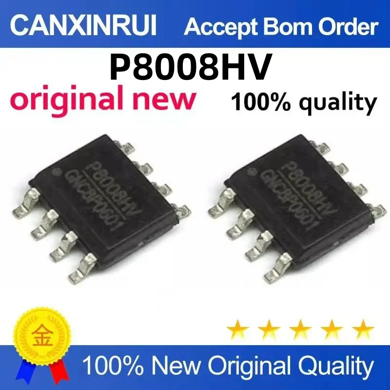 (10-300piezas)P8008HV P8008 LCD high-voltage plate commonly used MOS chip SOP8 spot chip IC one start