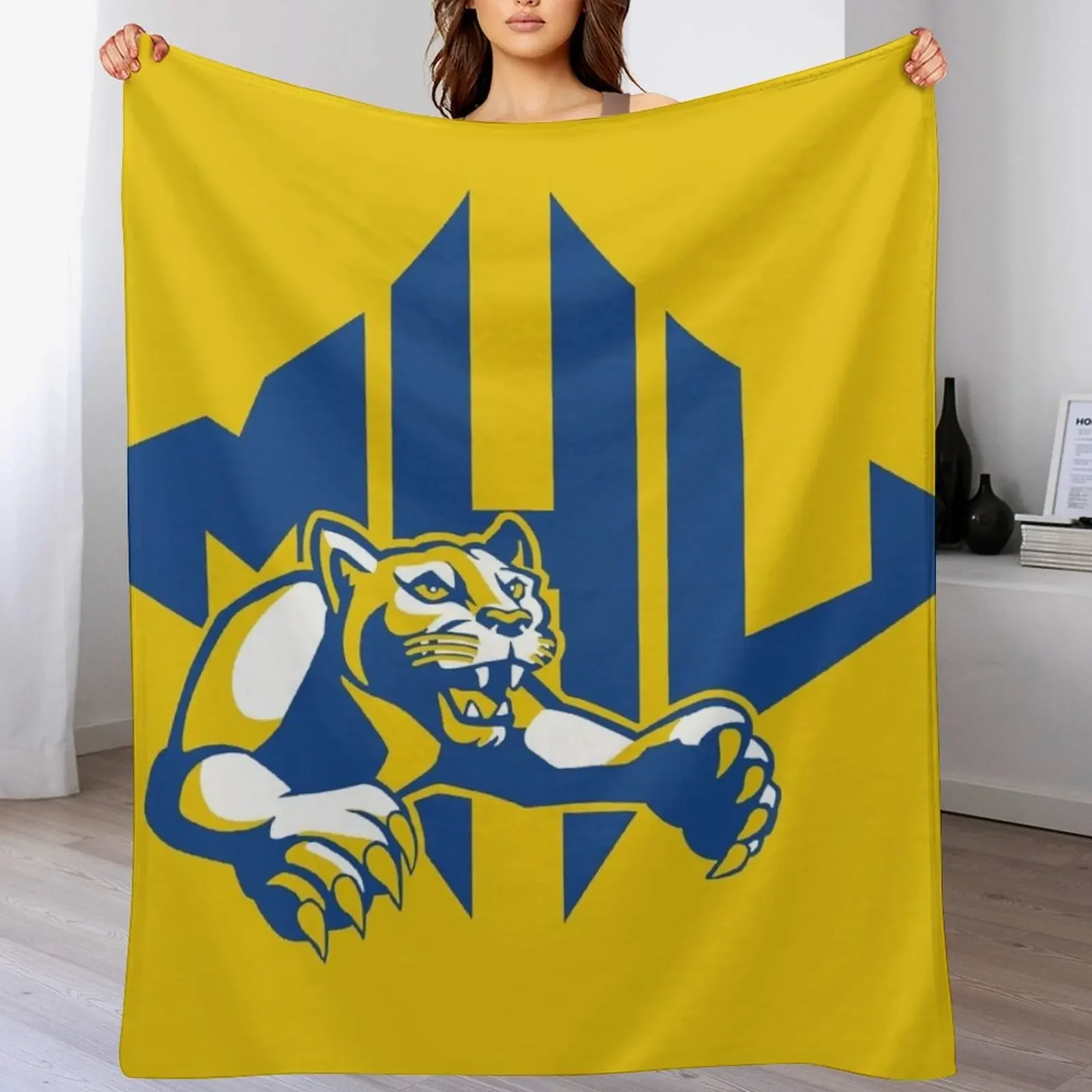 

Mars Hill University Throw Blanket Soft Breathable Blanket for Night Sleeping