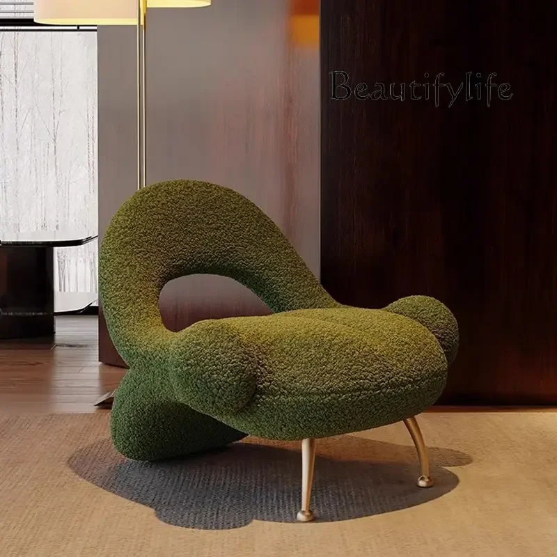 Premium Single Seater Sofa, Trendy Ins-Inspired High-Design Statement Piece for Living Room | Luxury & Chic