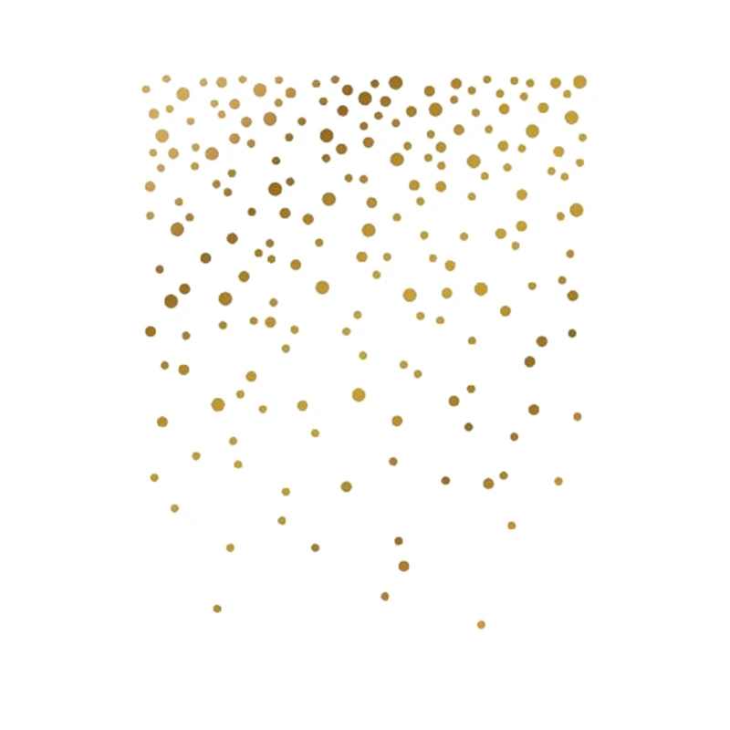 

New 2022 Cascading Dots Christmas Hot Foil Plate Scrapbooking for Paper Making Frames Card Craft no Stamp Cutting Dies