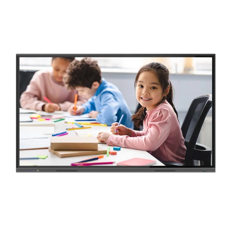 Lcd Flat Panel Digital Touch Screen Smart Whiteboard Interactive Board LED Intel(r) 7 Series Chipset Professional Custom 86 Inch
