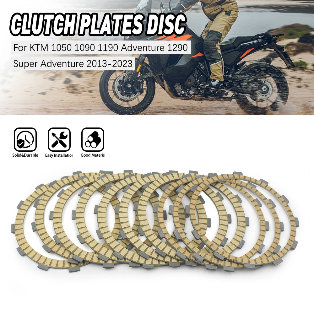 

For KTM 1050 1090 1190 Adventure 1290 Super Adventure 2013-2023 Motorcycle Engine Clutch Friction Plates Discs Kits