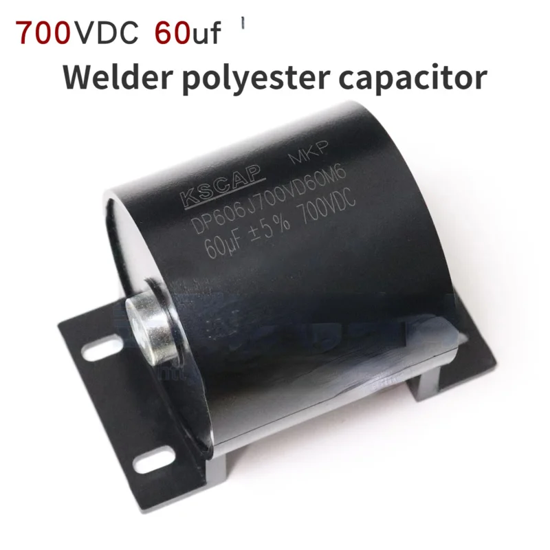 60uF 700VDC Plus or Minus 5 Percent IGBT Single Tube Inverter Welder Absorption Capacitor Polyester Capacitor KSCAP