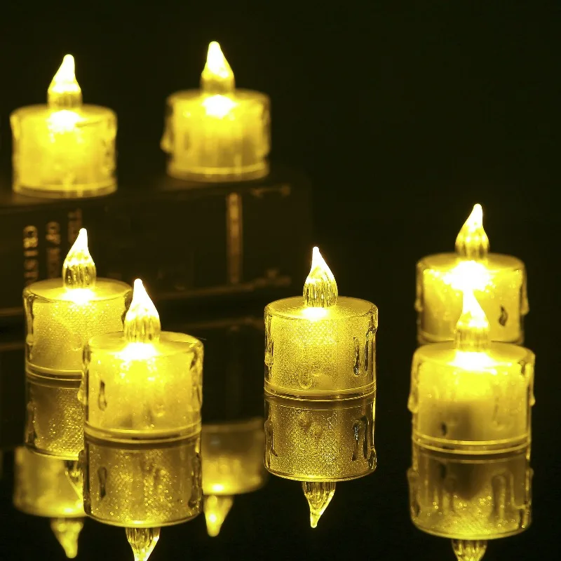Flameless LED Candle Electronic Candle Light for Wedding, Table, Halloween,Christmas Decorations,24Packs