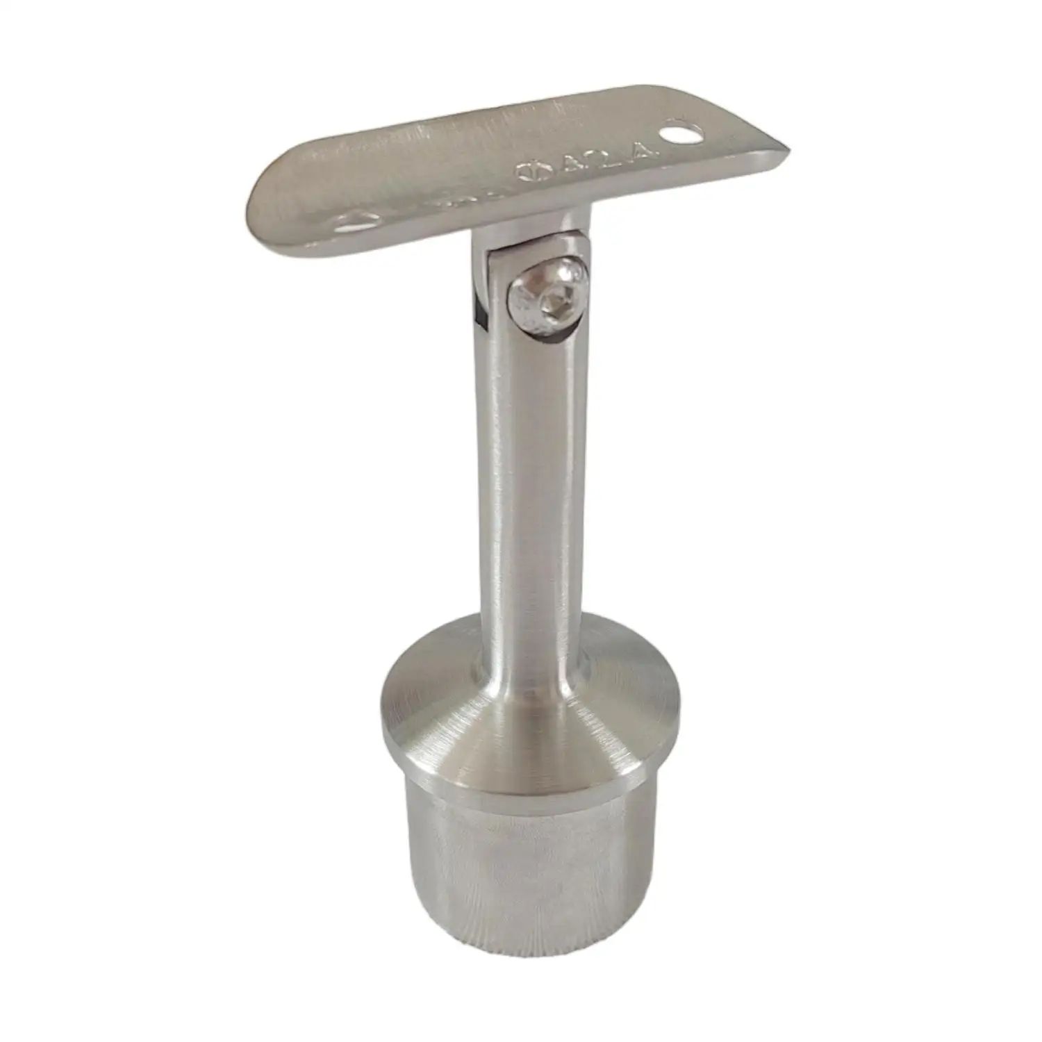 Stainless Steel Stair Glass Railing Balustrade Post Adjustable Handrail Support for Deck Stair Balcony Fence