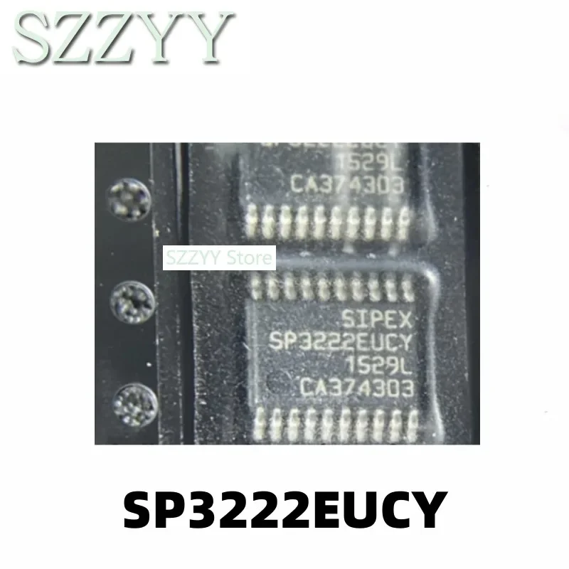

5 шт. SP3222 SP3222EUCY TSSOP20 Интегральная схема, двухканальный трансиверный чип