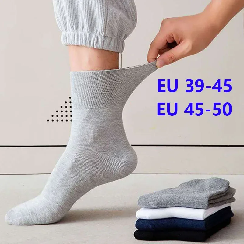 

Mouth Men Socks 5 Diabetes Men's Varicose Loose Veins Pairs 48,49,50 Prevent Diabetic Big For Socks Large Patients Size Plus Old