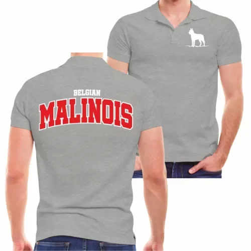 Shirt Belgian Malinois LOGO Dogs Dogs Belgian Shepherd Doglover  High Quality 100%Cotton Short Sleeve