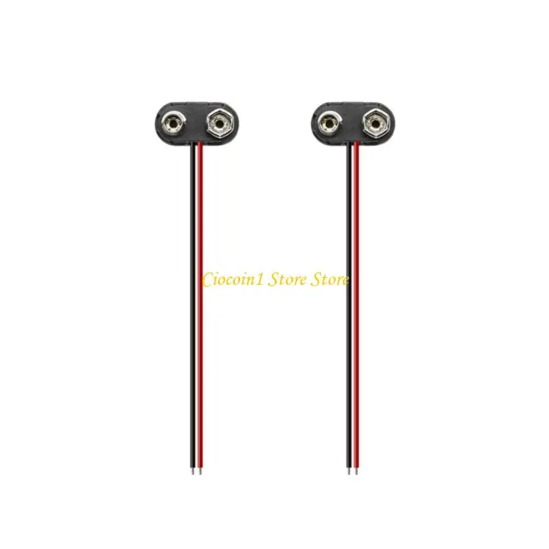 A3PC Professional Batteries Clip Tester ABS Shell T/I Shped DC5521 Connectors Universal Compatibility Power Testing