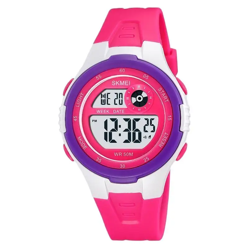 Skmei New Fashion Alarm Clock Electronic Watch Student Watch Outdoor Leisure All-Match Multi-Function Electronic Watch Men