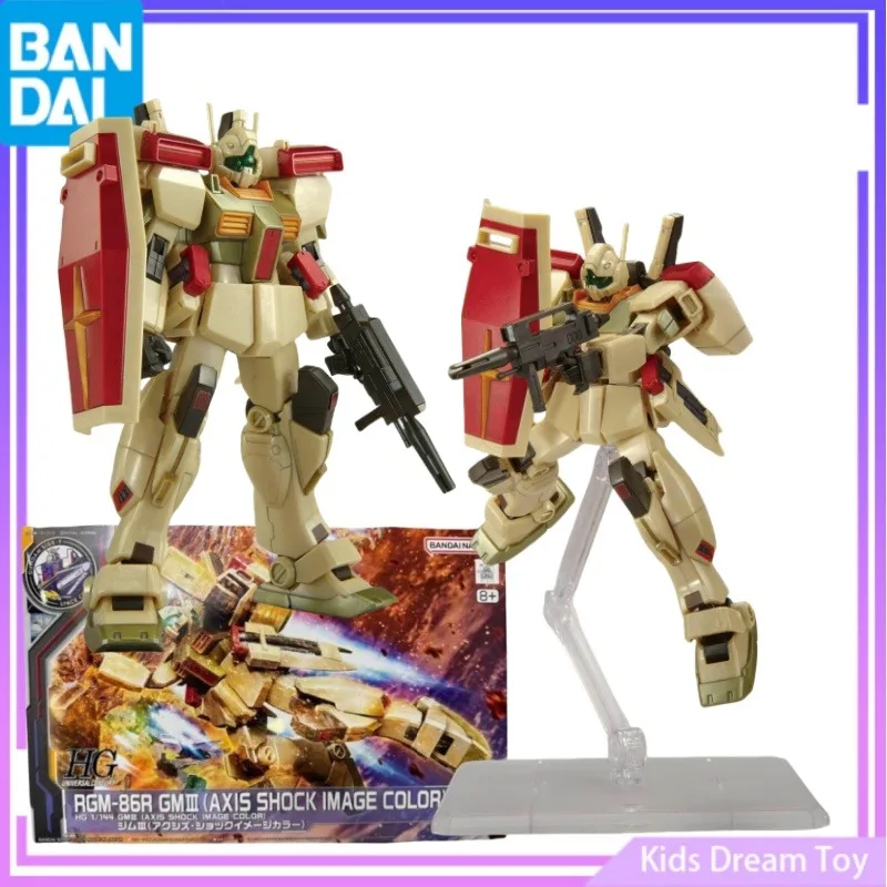 

Bandai in Stock Original HGUC GUNDAM Anime Figure RGM-86R GMⅢ(AXIS SHOCK IMAGE COLOR) Action Figures Collectible Model Toy Gifts